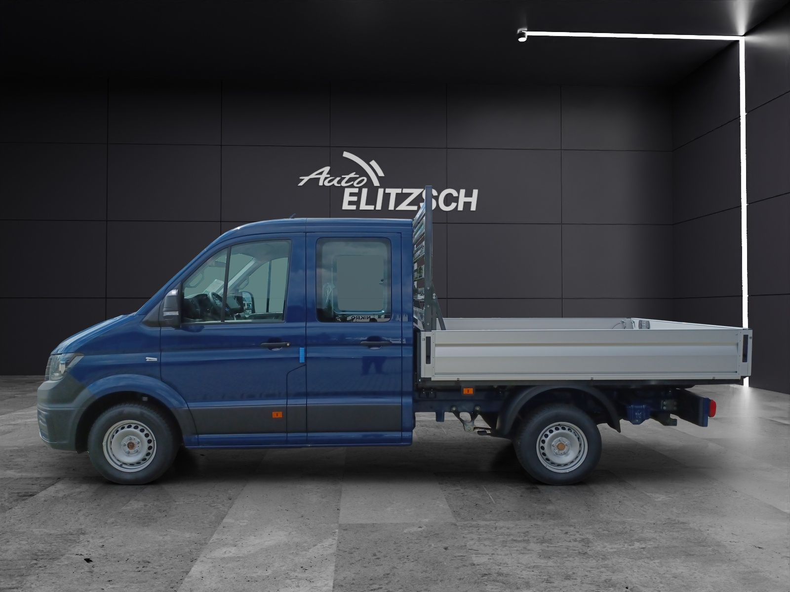 Fahrzeugabbildung Volkswagen Crafter Pritsche 35 DOKA mittellang AHK KLIMA LI