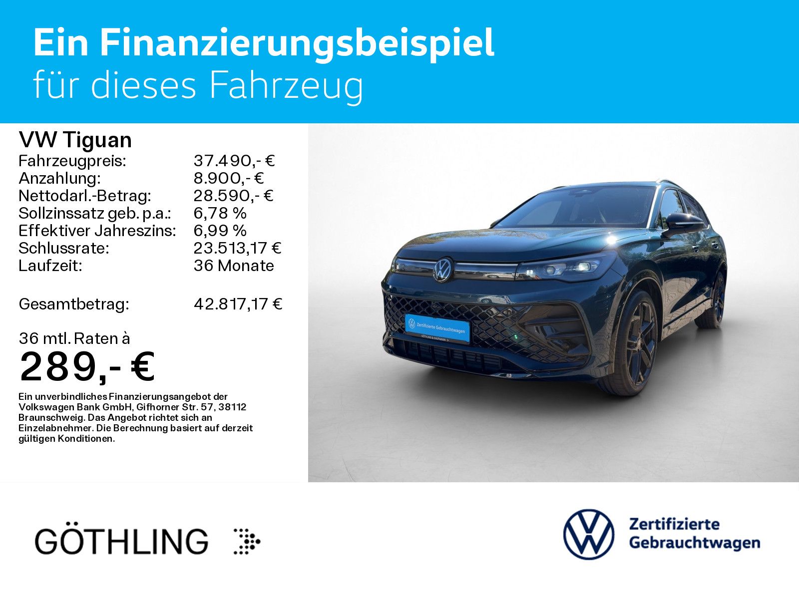 Volkswagen Tiguan R-Line black DSG AHK Matrix Pano Harman foto 2