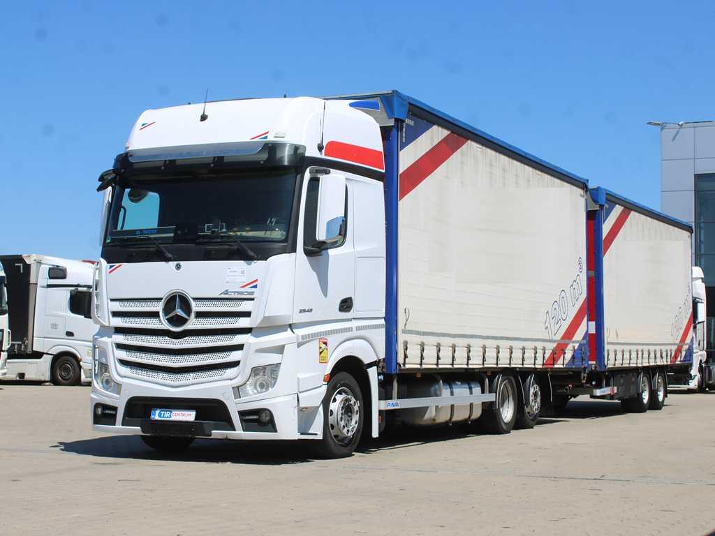 Mercedes-Benz Actros 2548, EURO 6, 6X2 + PANAV TVK18M