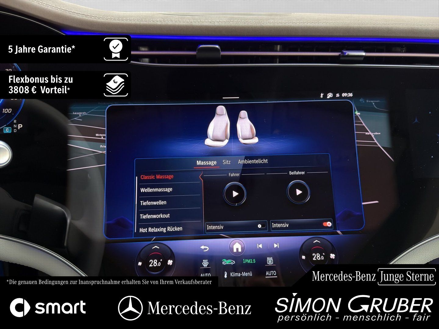 Fahrzeugabbildung Mercedes-Benz EQS 450+ AMG Pano Hyper HUD HAL Massage Sitzklim