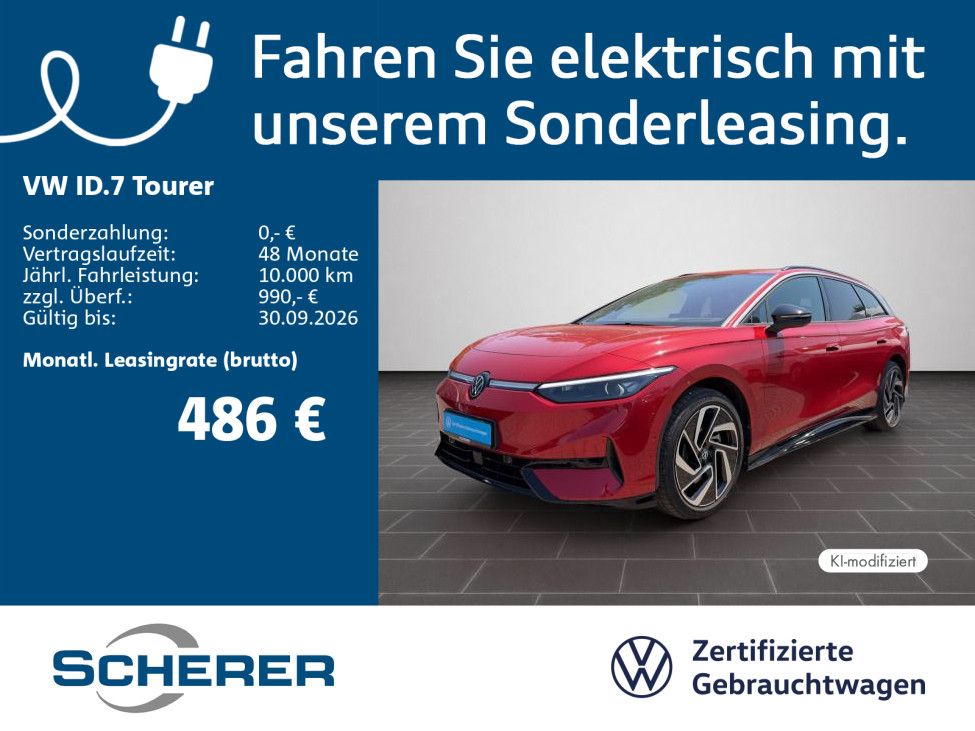 ID.7 Tourer Pro 82 kWh SOH:100% AHK RFK MATRIX I