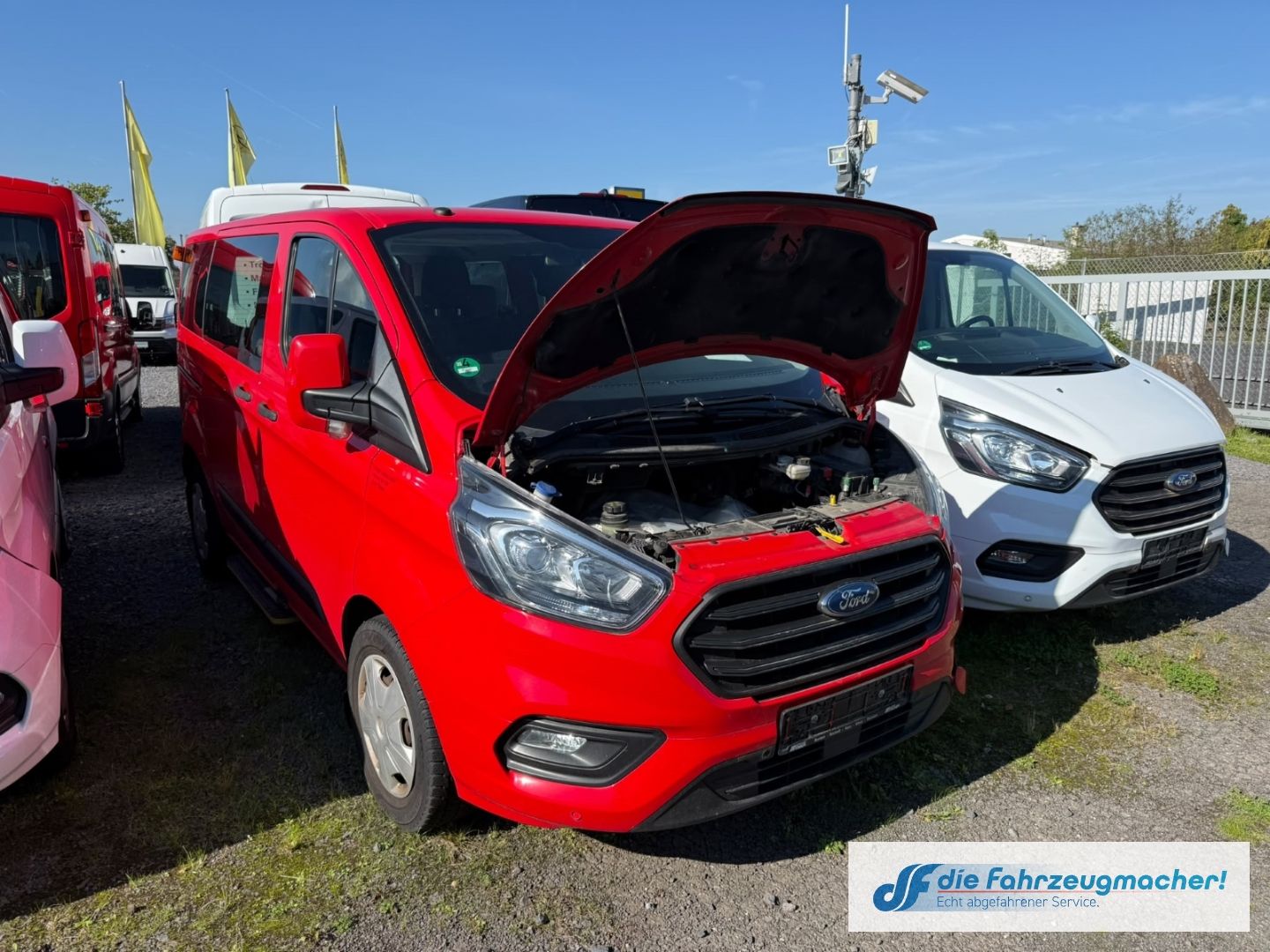 Fahrzeugabbildung Ford Transit Custom Trend *Zahnriemen Schaden*7041