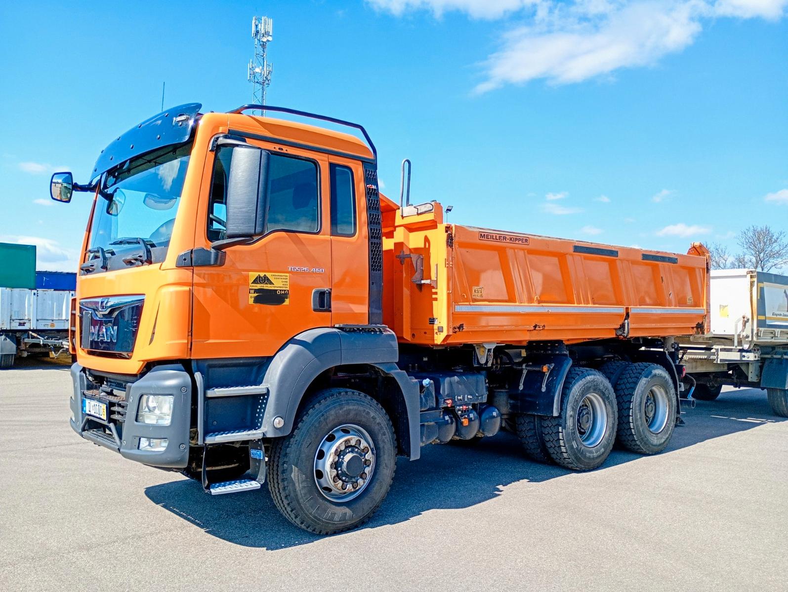 MAN TGS 26.460 6X6 HYDRODRIVE KIPPER BORDMATIC
