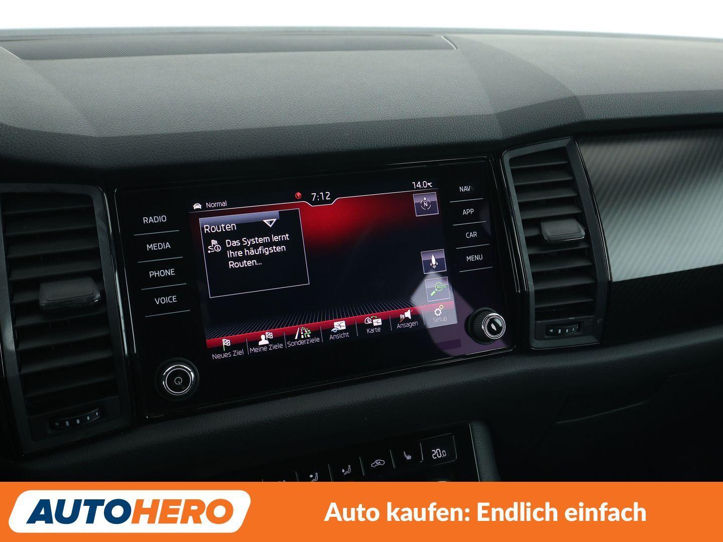 Skoda Kodiaq 2.0 BiTDI RS 4x4 Aut.*NAVI*LED*TEMPO*