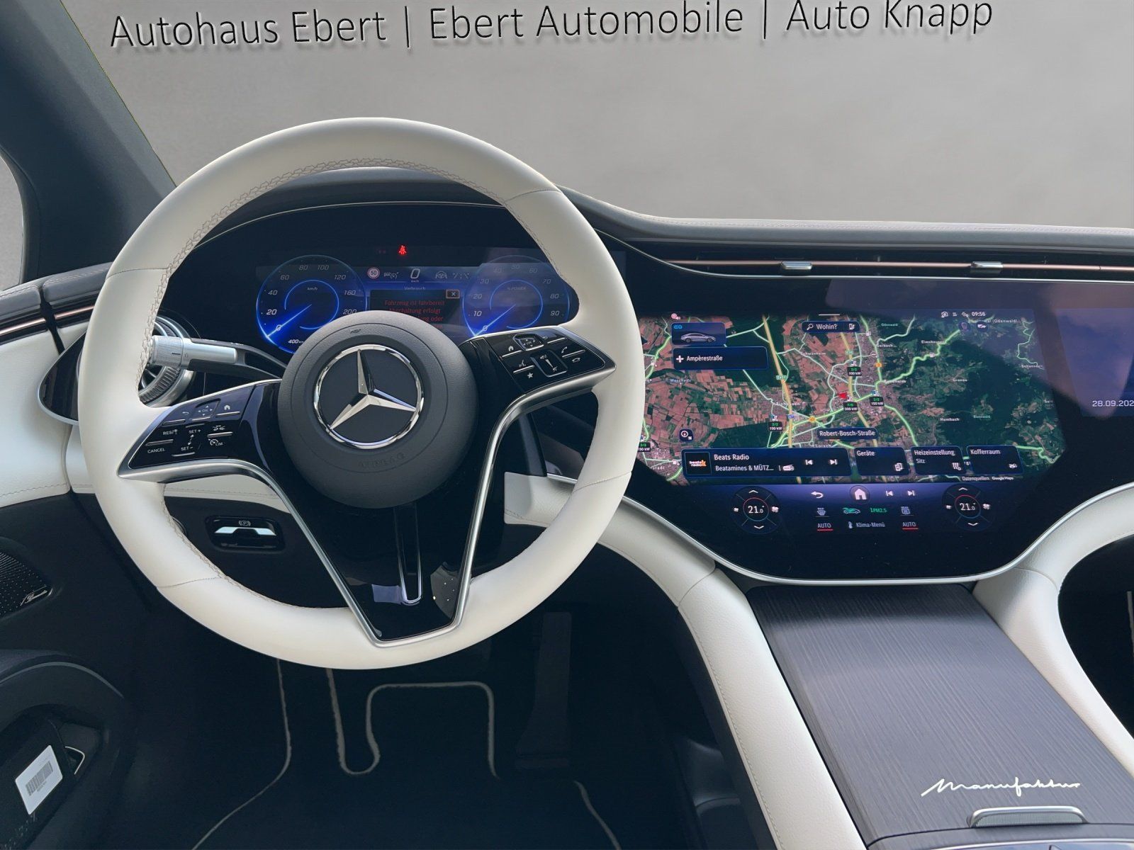 Fahrzeugabbildung Mercedes-Benz EQS 580 AMG ManufakturInterieur TV Masage AR-HUD