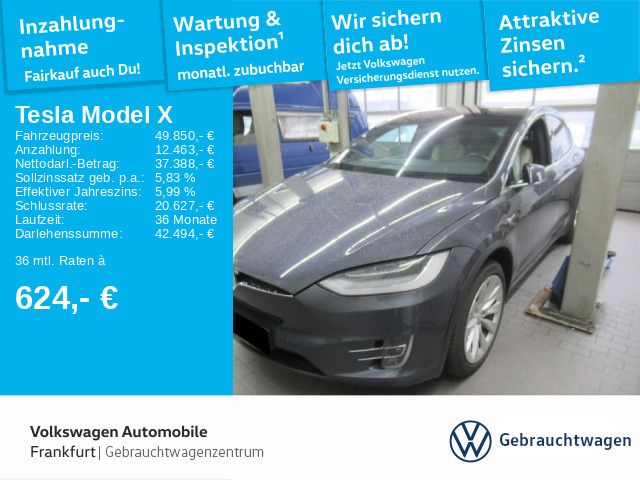 Tesla Model X Performance Dual Navi Rückfahrkamera LED