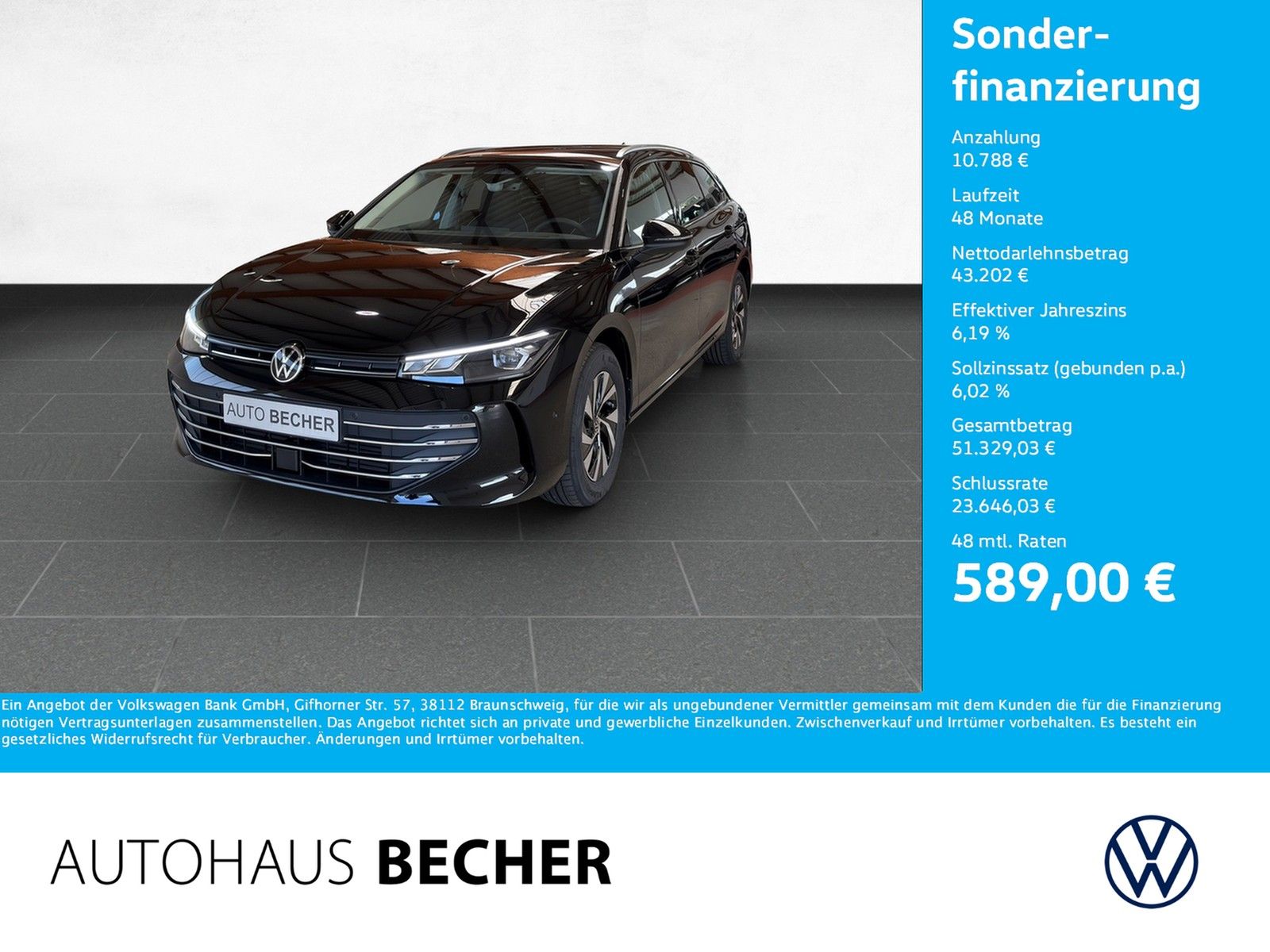 Volkswagen Passat Business 2.0 TDI DSG /AHK/Navi/LED/360Kam