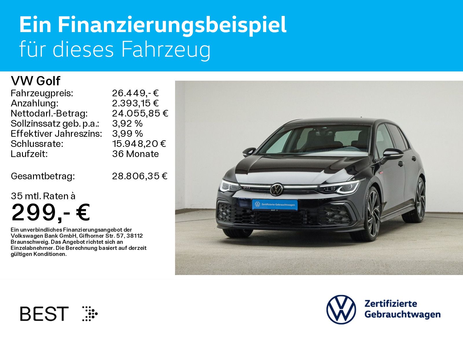 Volkswagen Golf VIII 2.0 TSI DSG GTI BLACK-STYLE LED KAMERA foto 2