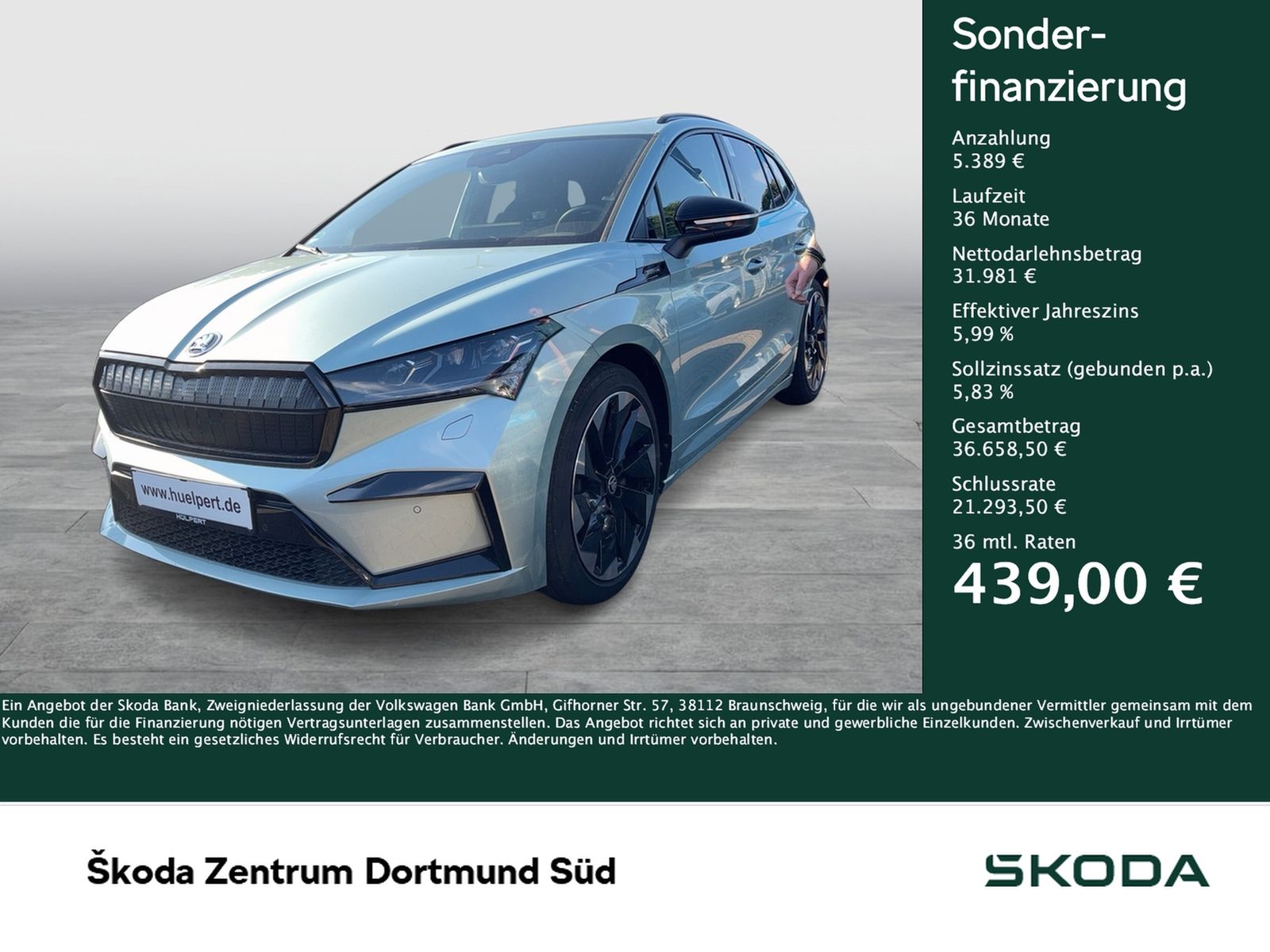 Skoda Enyaq 80x SPORTLINE 4X4 WÄRMEPUMPE PANO AHK LM21