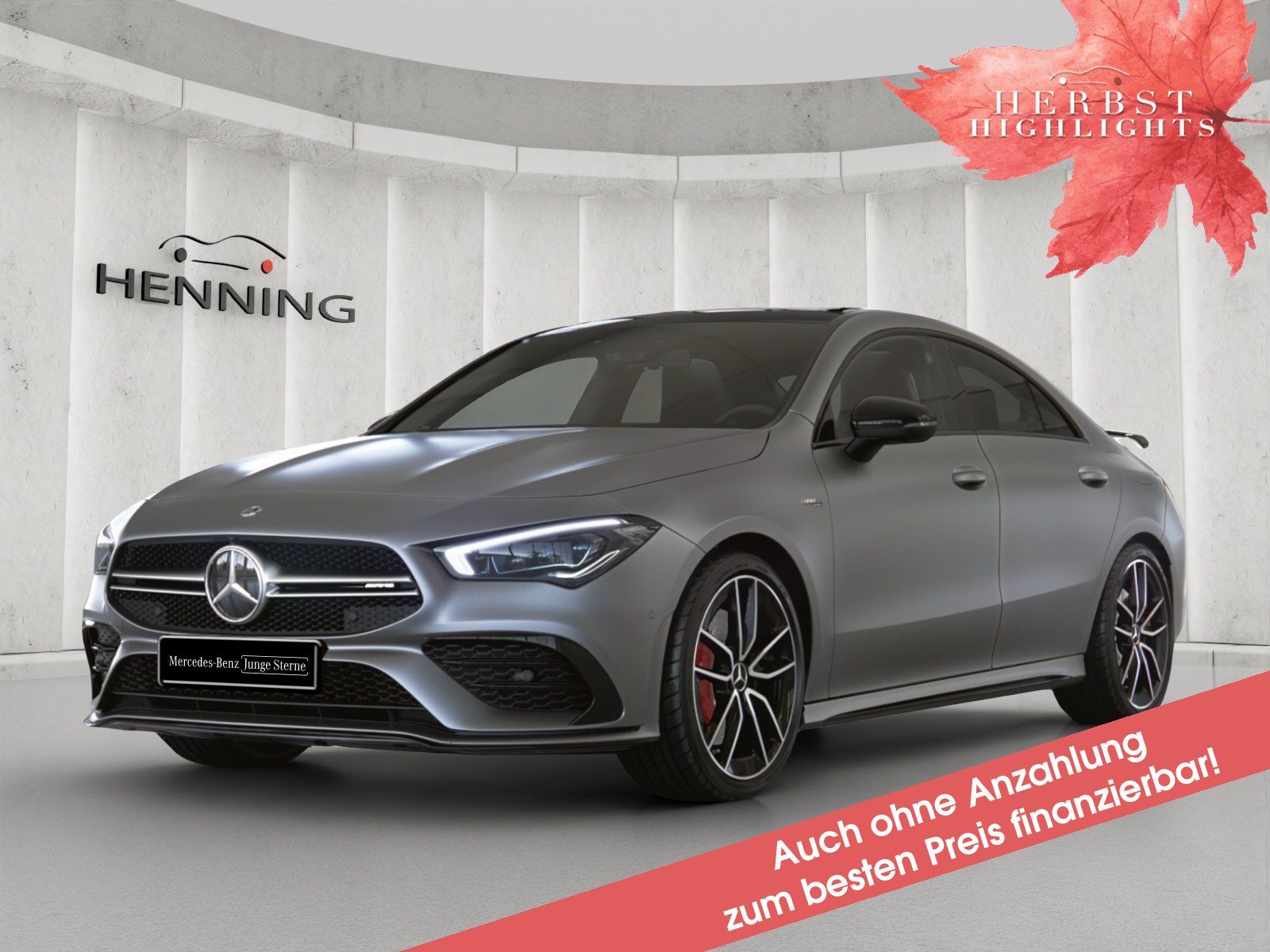 Mercedes-Benz CLA 35 AMG 4M MAGNO Aerod Night Pano Burm DISTRO