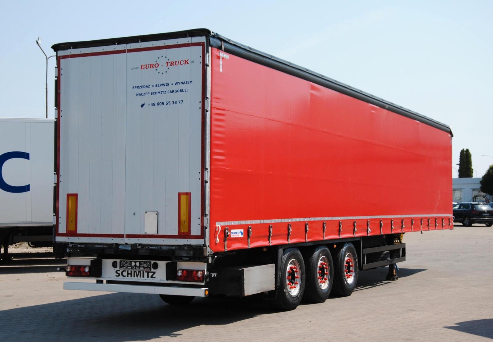Schmitz Cargobull Lifting axle, new tarpaulin, storage box