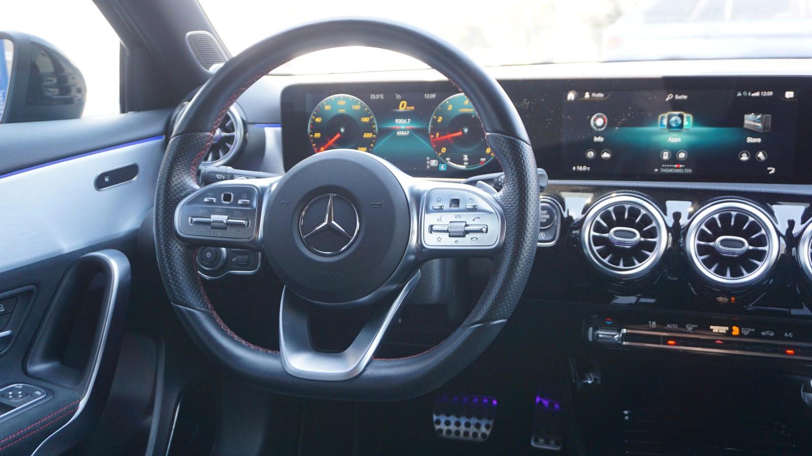 Mercedes-Benz 180 A180 AMG Night. MBUX LED Burmester Kamera Sitzh., миниатюра 14