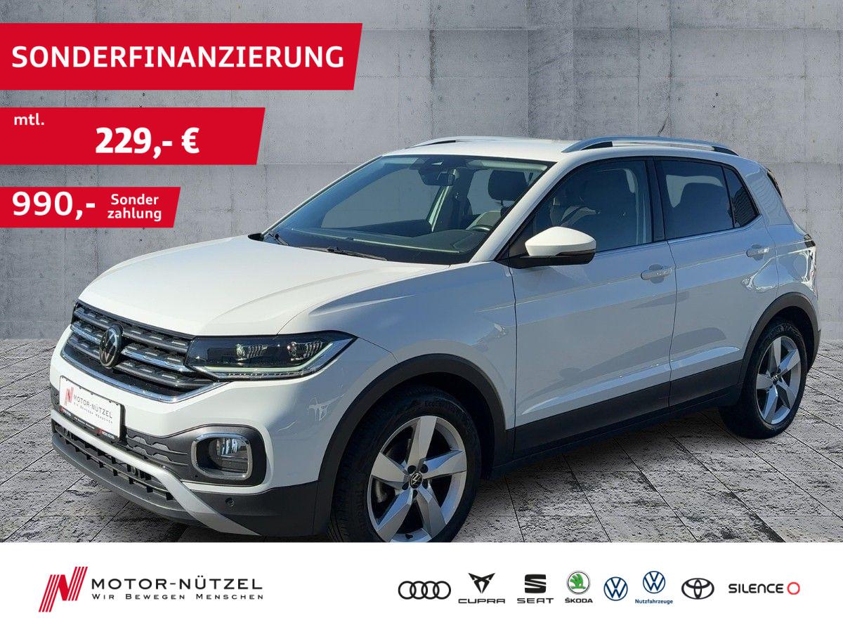 Volkswagen T-Cross 1.0 TSI STYLE LED+NAV+APP+ACC+SHZ+AHK+RF