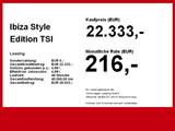Seat Ibiza Style Edition TSI DSG LED Virtual Winter - Seat Ibiza mit Benzin-Antrieb
