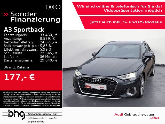 Audi A3 Sportback 35TDI S tronic advanced Navi connec