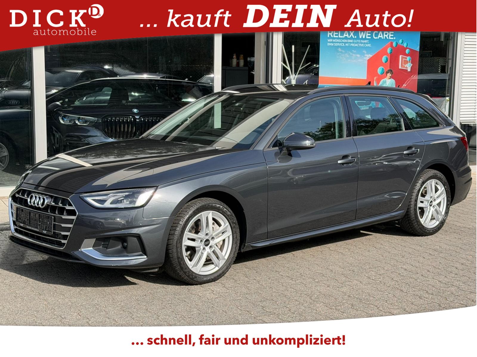 Audi A4 Av 40 TFSI S-Tr Advanc LED+NAVI+SHZ+TEMP+17"