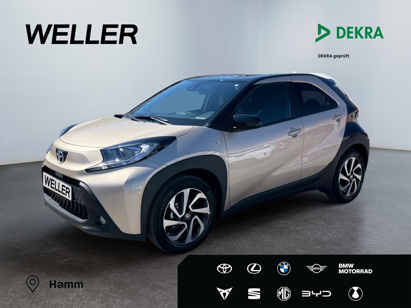 Toyota Aygo X Teamplayer *ACC*CarPlay*CAM*SHZ*Bi-Tone*