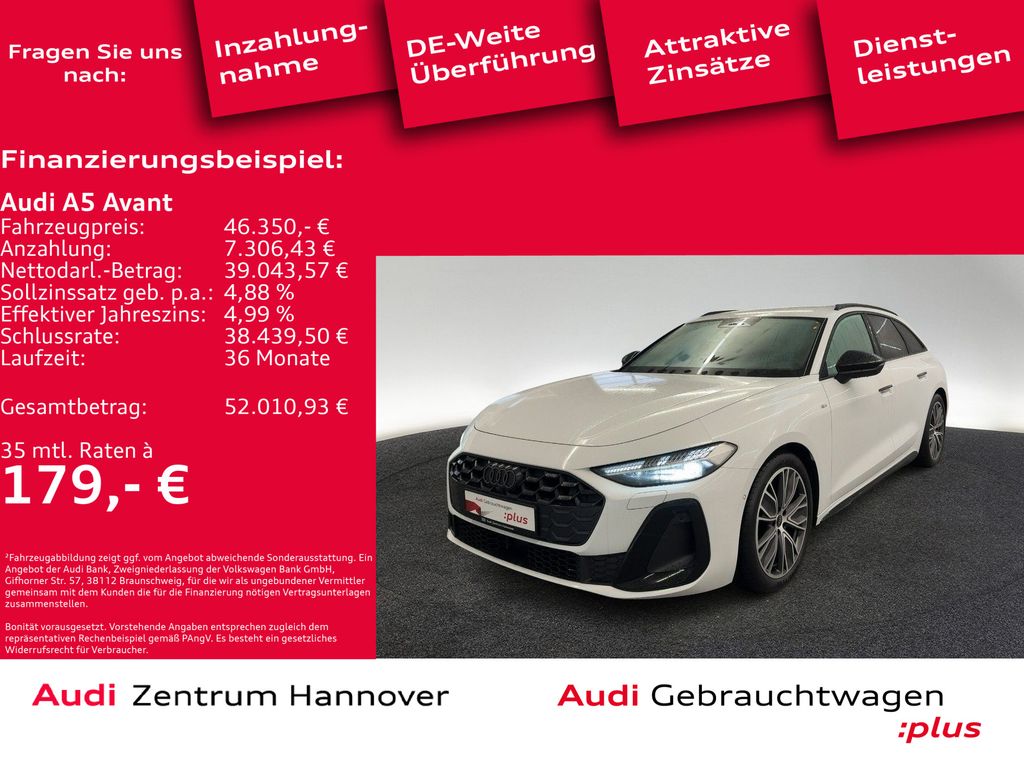 A5 Avant S line 2.0 TDI Matrix Kamera ACC virtua