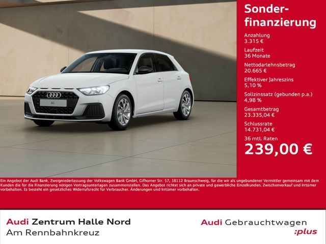 Audi A1 Sportback 30 TFSI advanced S tronic