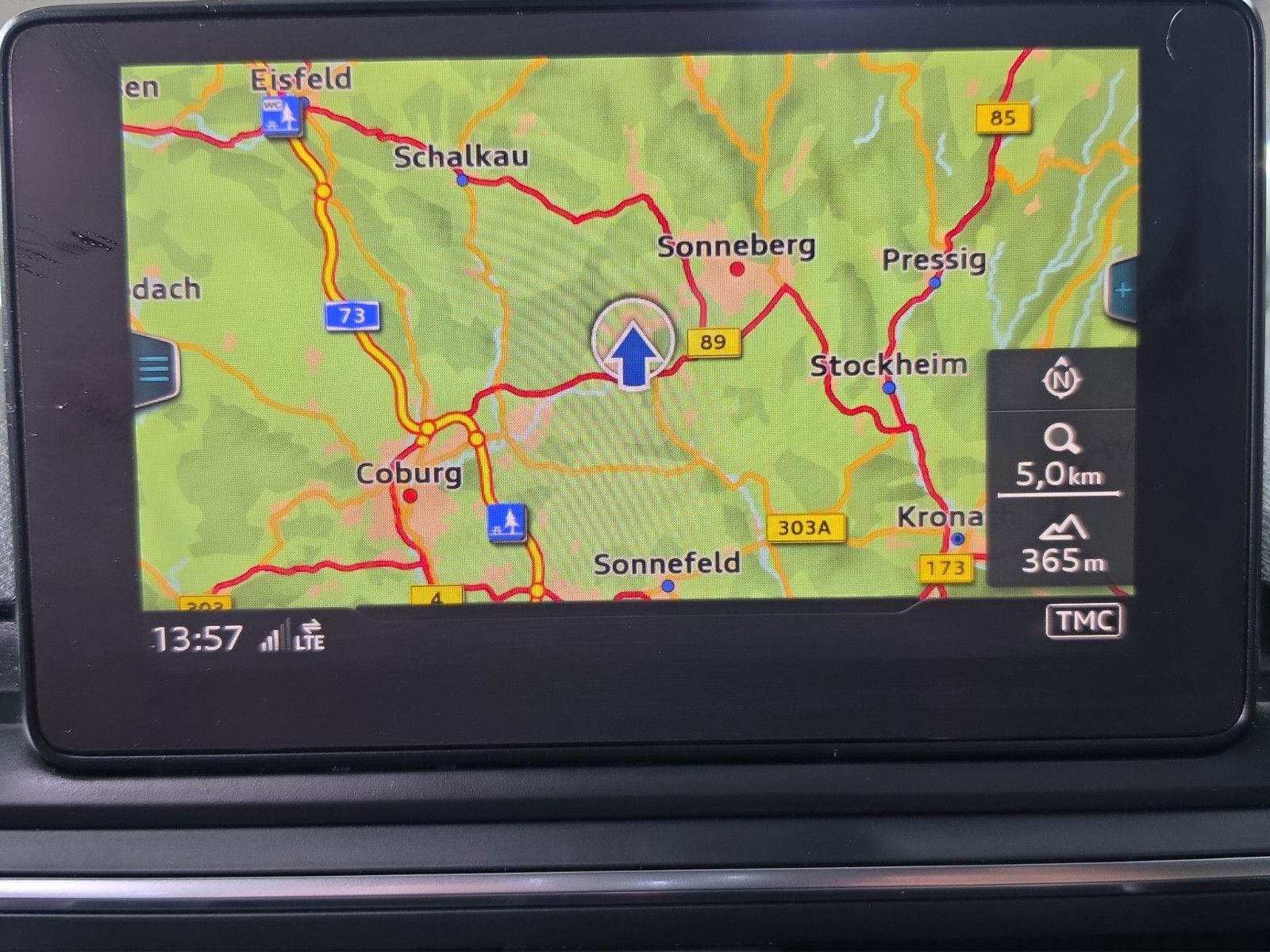 Fahrzeugabbildung Audi A5 Sportback basis NAVI PDC