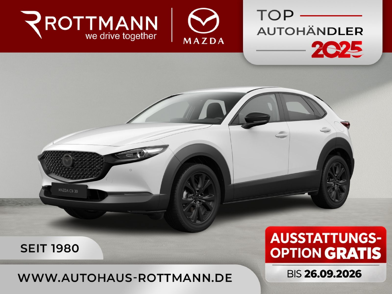 Mazda CX-30 2027 eSKYACTIV-G 140ps Aut. HOMURA SoMo