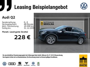 Audi Leasingangebot: Audi Q2 30 TFSI *PDC*Virt.C*17"*LED*KLIMA*