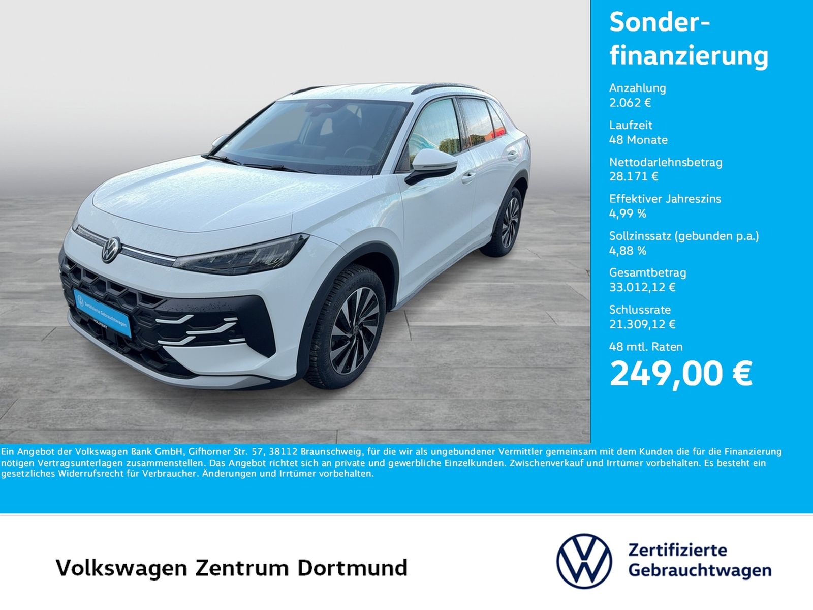 Volkswagen T-Roc 1.5 eTSI LIFE NEUESMODELL CAM ACC LM17 NAV