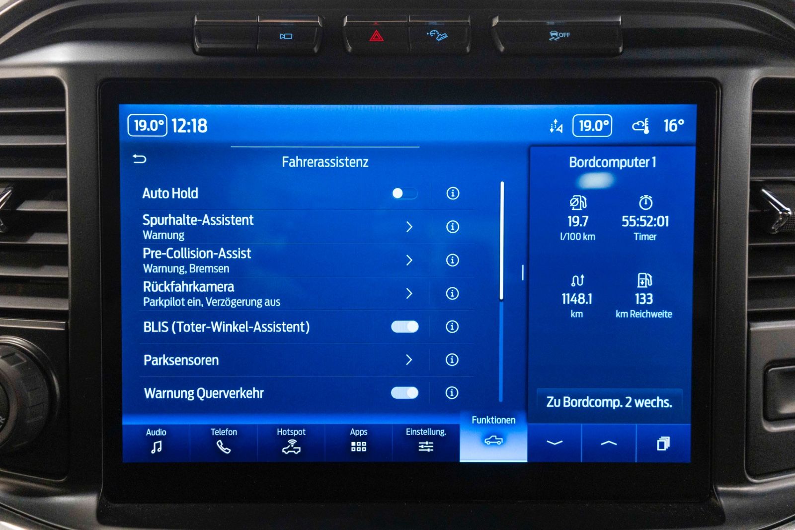 Fahrzeugabbildung Ford F 150 5.0L XLT KAM CARPLAY TOTW NAV  LED