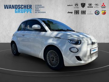 Fiat 500C e Cabrio 42kWh blaues Dach Klima+SHZ+Carpla