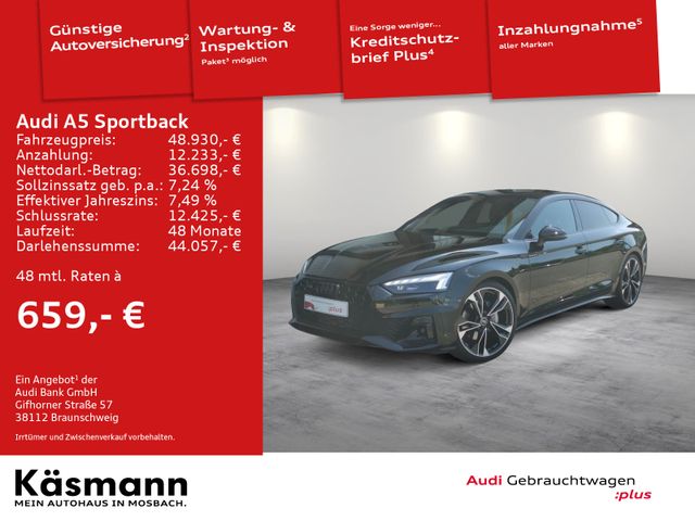 Audi A5 Sportback 40TFSI quattro S line NAV KAM MATR