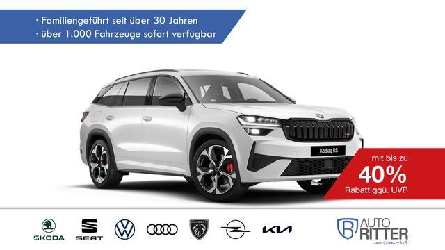 Skoda Kodiaq RS ACC|HuD|Stand-Hzg|AHK|RFK|PANO|Navi...