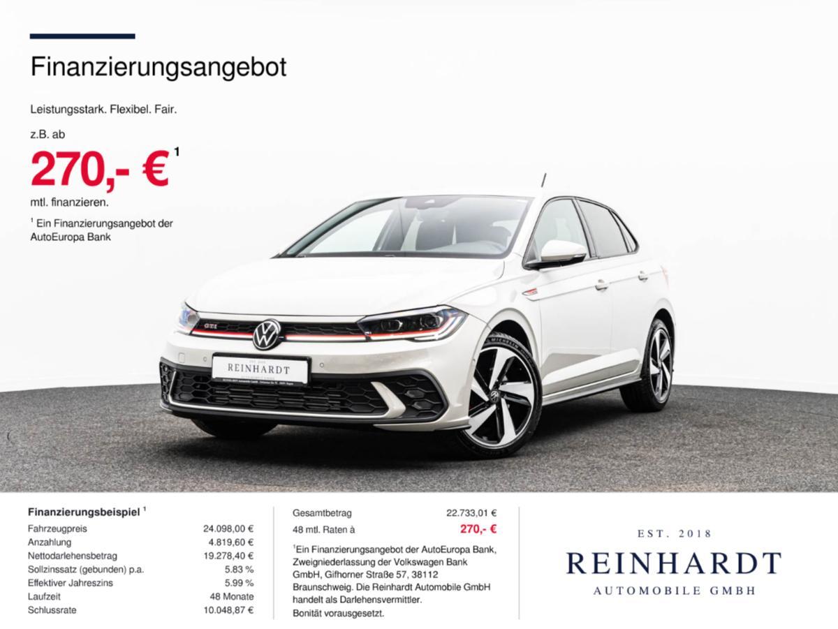 Volkswagen Polo GTI IQ-LIGHT/ACC/CARPLAY/SIDE/PARK-ASSIST