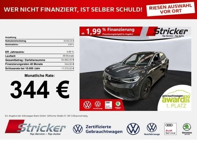 VW ID.4 1st Max 150/77 344,-ohne Anzahlung AHK Pano