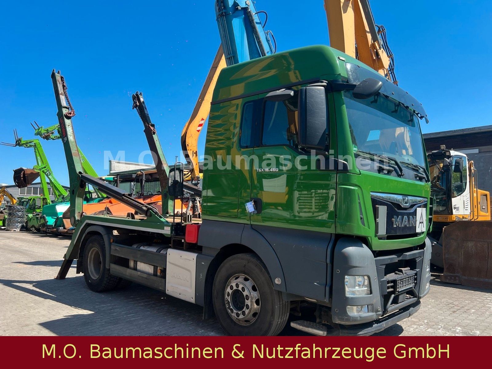 Fahrzeugabbildung MAN TGX 18.460 / 4x2 / Euro 6 / Hiab Skiploader /