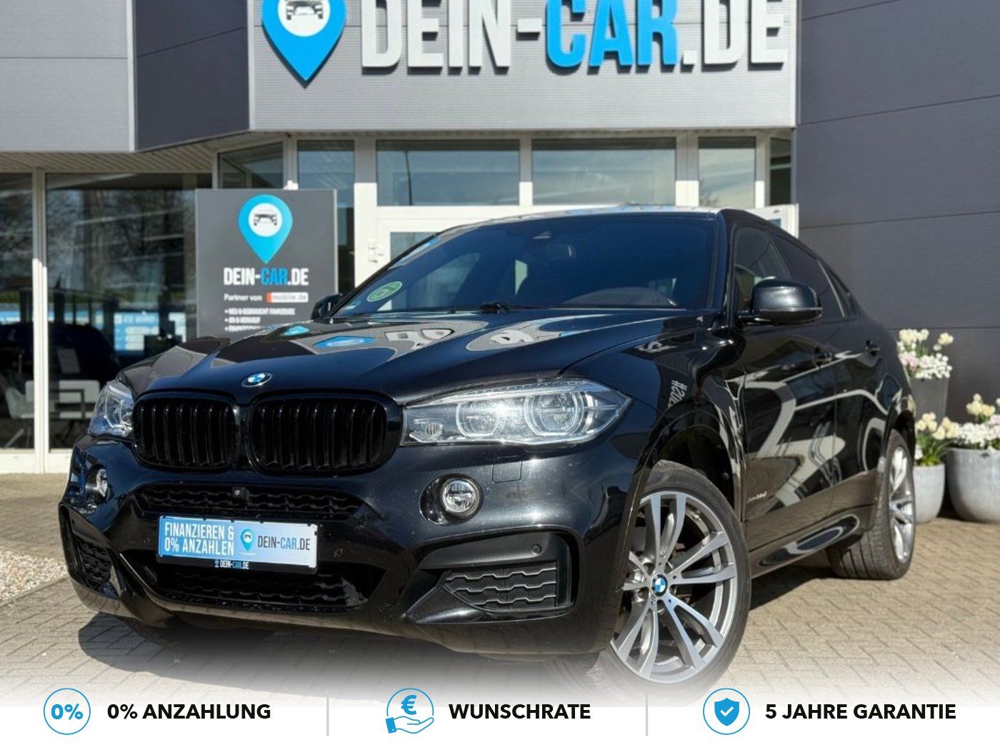 BMW X6 M SPORT AHK HUD Navi PDC SHZ SpurW Virtual LM