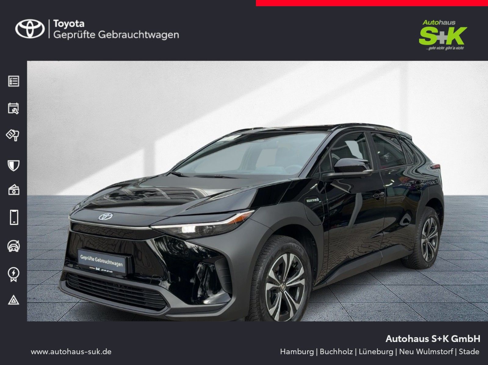 Toyota bZ4X Basis Toter-Winkel Carplay 360 Kamera EPH S foto 1
