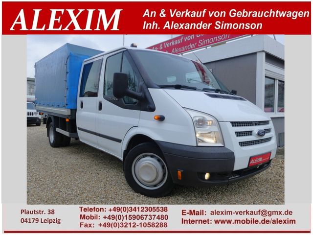 Ford Transit Pritsche 350 EL DoKa /Klima/Temp