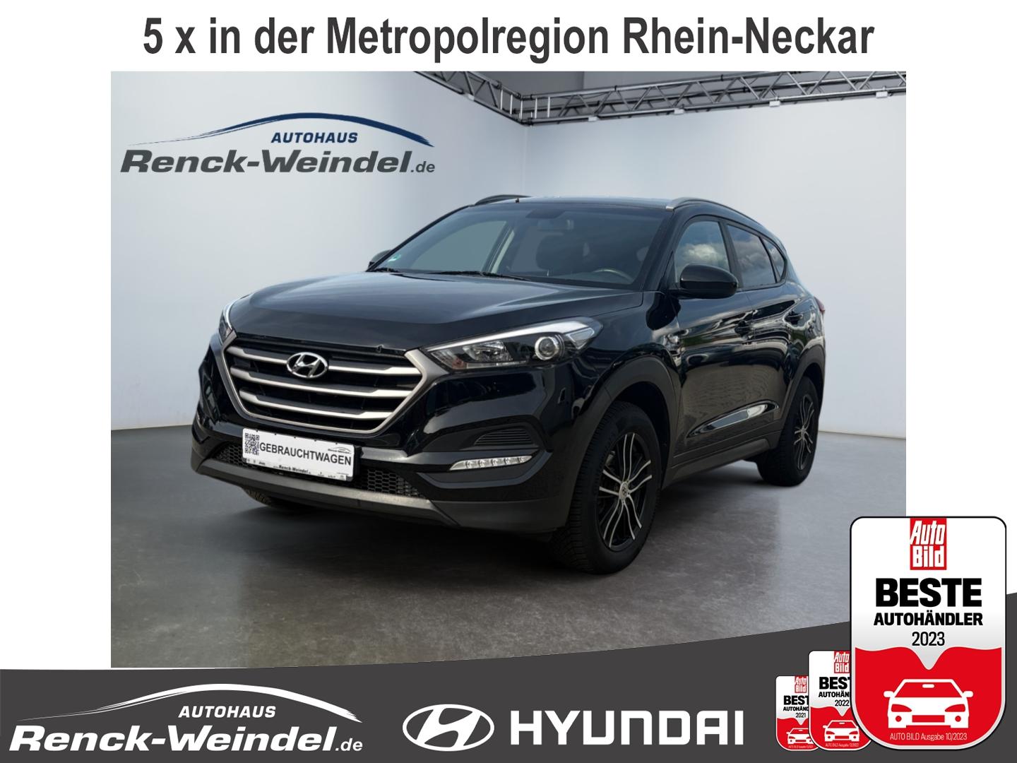 Hyundai Tucson blue 1.6 GDi Classic Sonderk. Navi Tel.-V