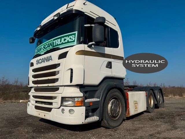 Scania R440 Air / Air suspension. Hydr. system.