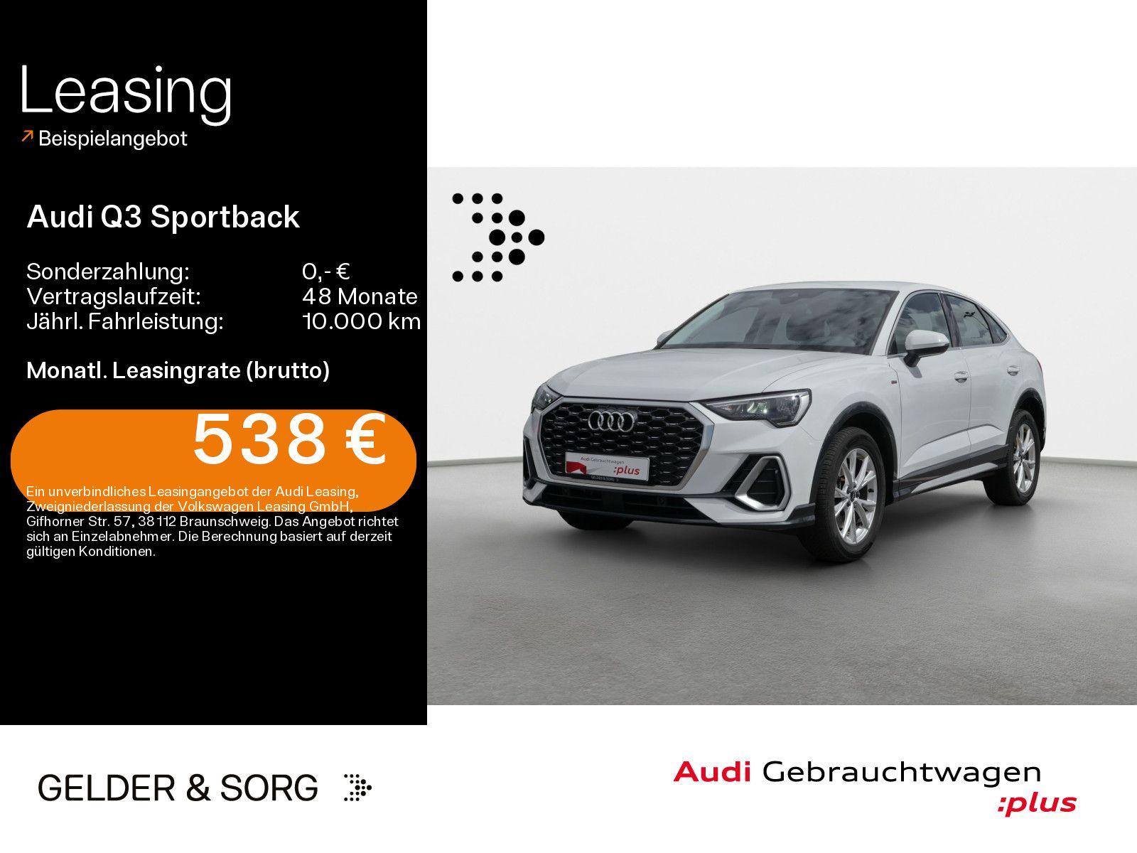 Audi Q3 Sportback 40 TFSI S line qu. LED*EPH*Sportfah foto 1