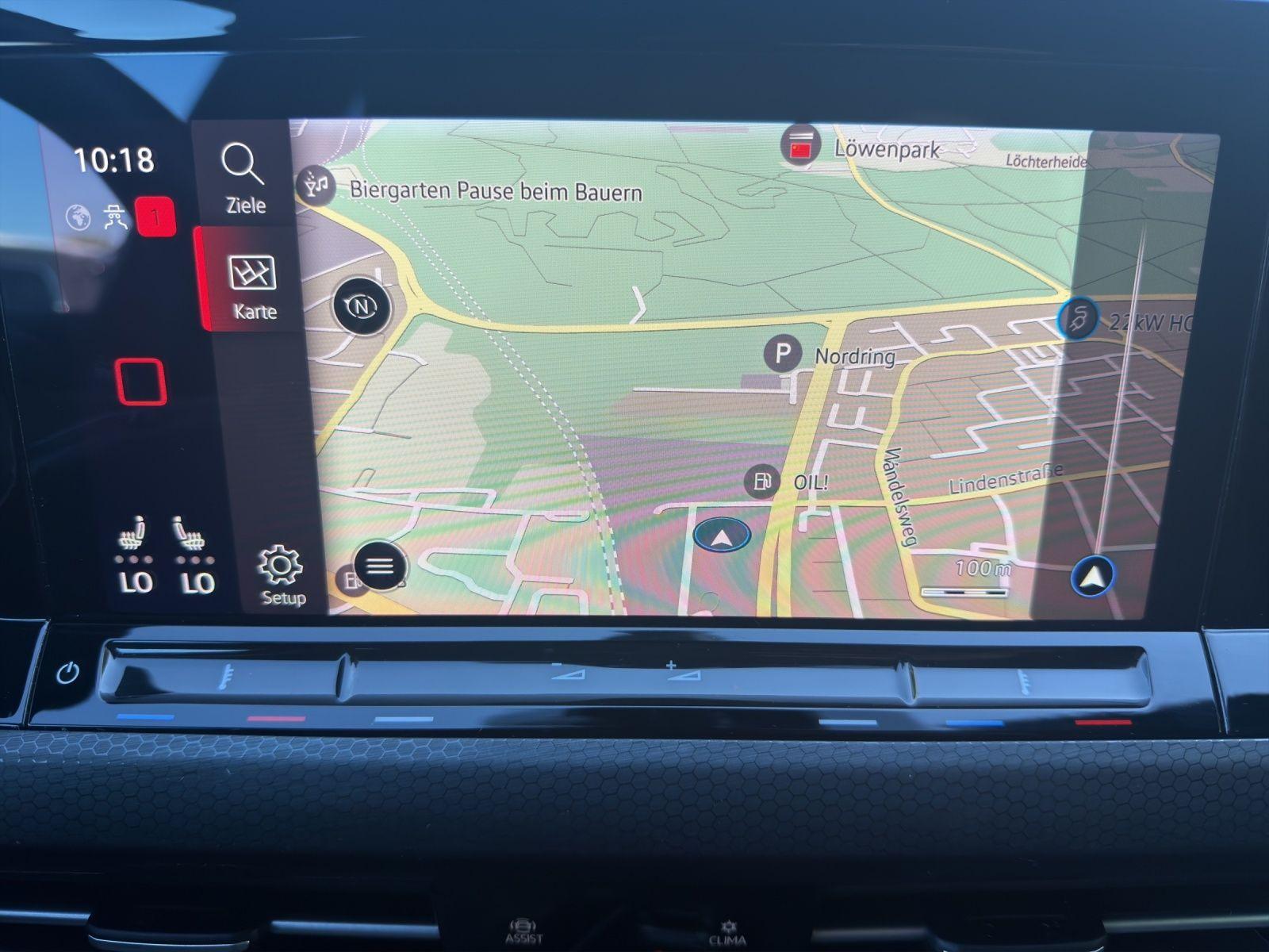 Volkswagen Golf GTI BLACK IQ.LIGHT KAMERA NAVI ASSIST, миниатюра 12
