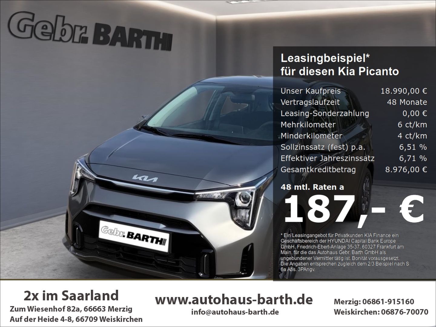 Kia Picanto Vision Navi SHZ LenkradHZG Spurhalteass.