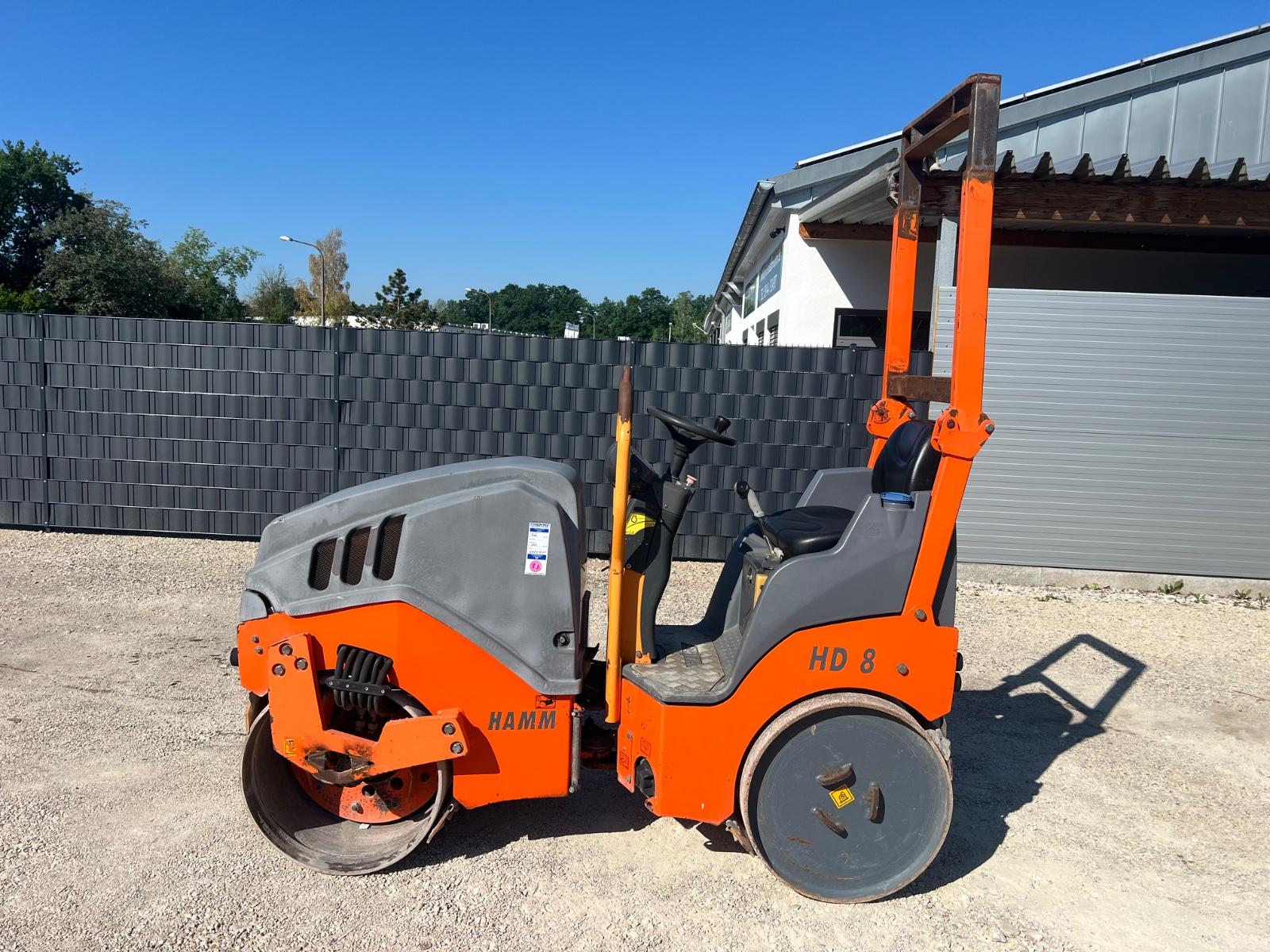 Hamm HD 8 VV  Bts268.  Mit Tank Wasser Für Asfat
