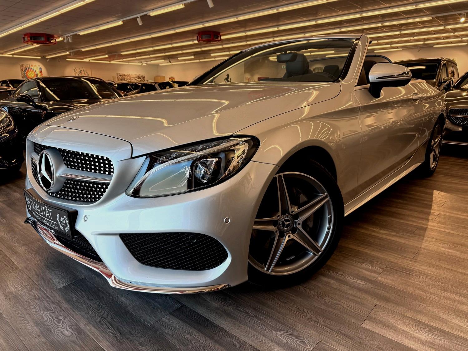 Mercedes-Benz C 200 Cabrio AMG Paket Autom LED Airscarf Navi