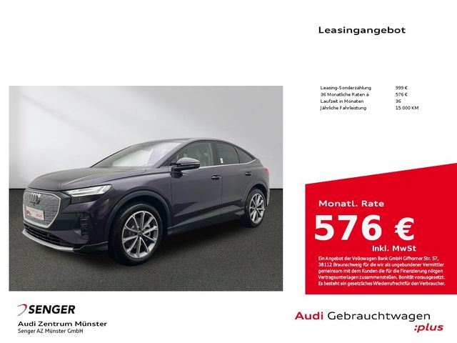 Audi Q4 e-tron Sportback 45 quattro Matrix Pano AHK