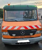 Mercedes-Benz Vario Doka 614D mit Ladekran  - Kipper Mit ladekran