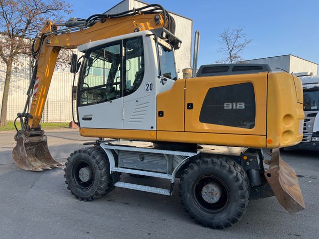 Liebherr A918 Mobilbagger SW-Likufix 48 + 1 Löffel