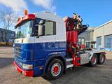 Scania 164L-480 V8 / RETARDER / 2XBIG AXLE / FASSI F420 - Scania 164
