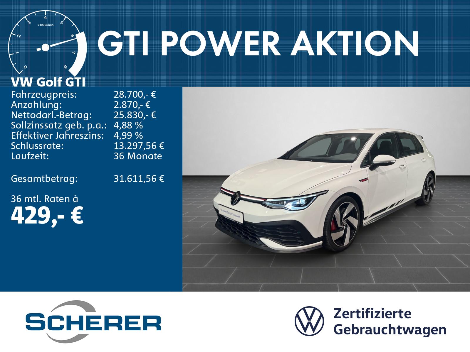 Volkswagen Golf VIII GTI Clubsport 2.0 TSI DSG, Navi, Sitzh