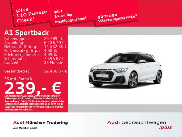 Audi A1 Sportback 25 TFSI S line Virtual/LED